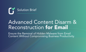 Advanced Content Disarm & Reconstruction for Email